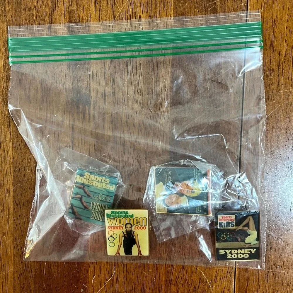 Set of 4 Sydney 2000 Olymics Sports Illustrated Collector's Pin Collection‎